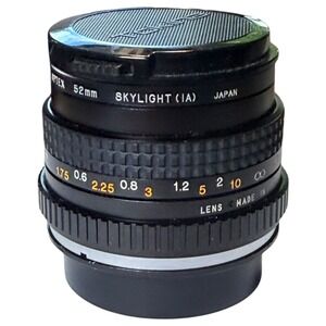 Tokina EL 28mm f2.8 Wide Angle Lens Pentax K PK Mount Japan 52mm Optex Filter